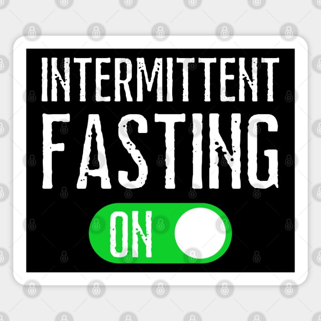 Intermittent Fasting Magnet by footballomatic